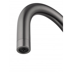 Смеситель для кухни c подключением фильтра WONZON & WOGHAND, Темный графит (WW-3211-BGG)