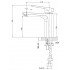 Смеситель для раковины WONZON & WOGHAND ATHENS, Хром (WW-081103-CR)