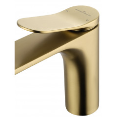 Смеситель для раковины WONZON & WOGHAND, Брашированное золото (WW-A40482-BG)