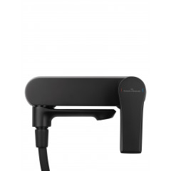 Смеситель для ванны с душем WONZON & WOGHAND BRILLIANT, Черный матовый (WW-88037079-MB)