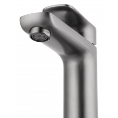 Смеситель для раковины WONZON & WOGHAND Line, Темный графит (WW-A40732-BGG)