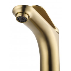 Смеситель для раковины WONZON & WOGHAND, Брашированное золото (WW-A40482-BG)
