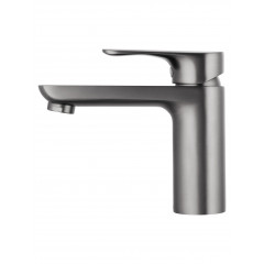 Смеситель для раковины WONZON & WOGHAND Line, Темный графит (WW-A40732-BGG)