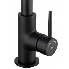 Смеситель для кухни WONZON & WOGHAND, Черный матовый (WW-L1005-MB)