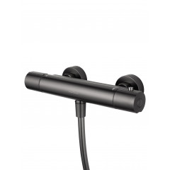 Смеситель для душа с термостатом WONZON & WOGHAND INN 6, Темный графит (WW-B2029-A-BGG)