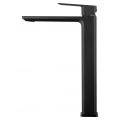 Смеситель для раковины высокий WONZON & WOGHAND DIAMOND, Черный матовый (WW-88239011-MB)