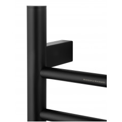 Полотенцесушитель электрический WONZON & WOGHAND BONN, Черный матовый (WW-AL4092-MB)