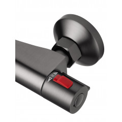 Смеситель для душа с термостатом WONZON & WOGHAND INN 5, Темный графит (WW-B2005-A-BGG)