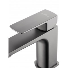 Смеситель для раковины WONZON & WOGHAND EDGE, Темный графит (WW-88139003-BGM)