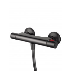 Смеситель для душа с термостатом WONZON & WOGHAND INN 5, Темный графит (WW-B2005-A-BGG)