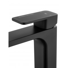 Смеситель для раковины высокий WONZON & WOGHAND ARNIE, Черный матовый (WW-691104-MB)