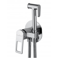 Смеситель с гигиеническим душем встраиваемый WONZON & WOGHAND FRAME, Хром (WW-88829010-CR)