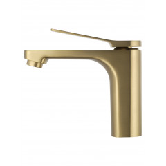 Смеситель для раковины WONZON & WOGHAND, Брашированное золото (WW-XH-013-BG)