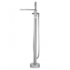 Смеситель для ванны напольного монтажа WONZON & WOGHAND STICK, Хром (WW-88649901-CR)