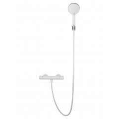 Смеситель для душа с термостатом WONZON & WOGHAND INN 3, Белый матовый (WW-B2065-A-MW)