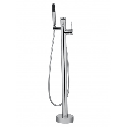 Смеситель для ванны напольного монтажа WONZON & WOGHAND STICK, Хром (WW-88649901-CR)
