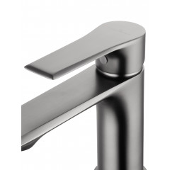 Смеситель для раковины WONZON & WOGHAND BRILLIANT, Темный графит (WW-88018079-BGM)