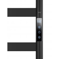 Полотенцесушитель электрический WONZON & WOGHAND DÜSSELDORF, Черный матовый (WW-A204-MB)
