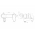 Смеситель для ванны WONZON & WOGHAND BALANCE, Хром (WW-053101-CR)