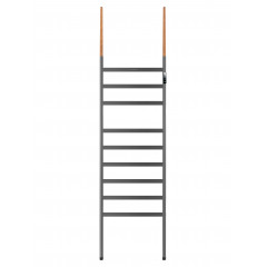 Полотенцесушитель электрический напольный WONZON & WOGHAND BREMEN, Темный графит (WW-A207-GM)