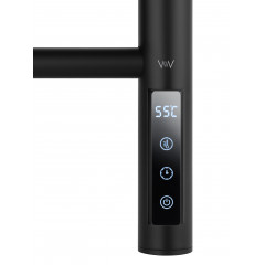 Полотенцесушитель электрический WONZON & WOGHAND BONN, Черный матовый (WW-AL4092-MB)