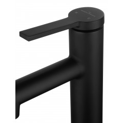 Смеситель для раковины с функцией полоскания WONZON & WOGHAND, Черный матовый (WW-H1017-MB)