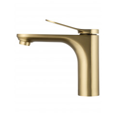 Смеситель для раковины WONZON & WOGHAND, Брашированное золото (WW-A40482-BG)