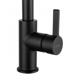 Смеситель для кухни c подключением фильтра WONZON & WOGHAND, Черный матовый (WW-88458008-MB)