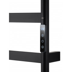 Полотенцесушитель электрический WONZON & WOGHAND DÜSSELDORF, Черный матовый (WW-A204-MB)