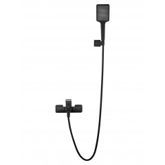 Смеситель для ванны с душем WONZON & WOGHAND EDGE, Черный матовый (WW-88639003A-MB)