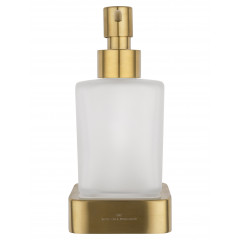 Дозатор мыла WONZON & WOGHAND LOTTE, Брашированное золото (WW-8333-BG)