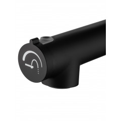 Смеситель для раковины с функцией полоскания WONZON & WOGHAND, Черный матовый (WW-H1017-MB)