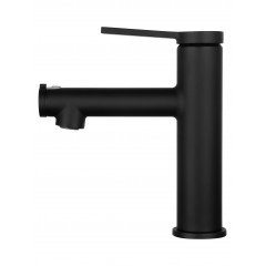 Смеситель для раковины с функцией полоскания WONZON & WOGHAND, Черный матовый (WW-H1017-MB)