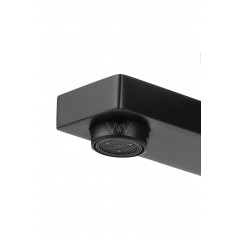 Смеситель для ванны с душем WONZON & WOGHAND CUBE, Черный матовый (WW-88639016-MB)