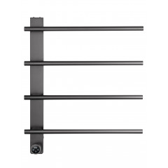 Полотенцесушитель электрический WONZON & WOGHAND NÜRNBERG, Темный графит (WW-AL344-GM)