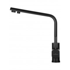 Смеситель для кухни с подключением фильтра WONZON & WOGHAND, Черный матовый (WW-88458003-MB)