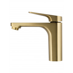 Смеситель для раковины WONZON & WOGHAND, Брашированное золото (WW-A40492-BG)