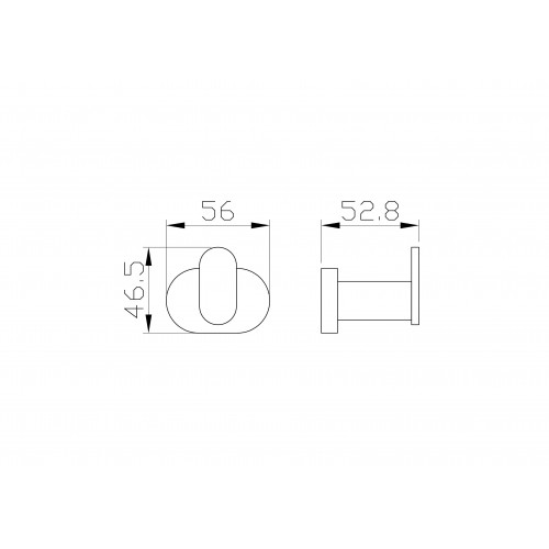 Крючок для ванной WONZON & WOGHAND FIRST, Глянцевое золото (WW-8415-LG)