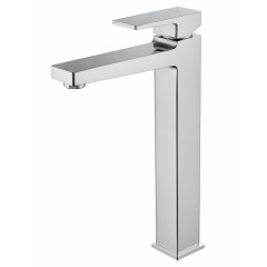 Смеситель для раковины высокий WONZON & WOGHAND CUBE 2.0, Хром (WW-88019068-CR)