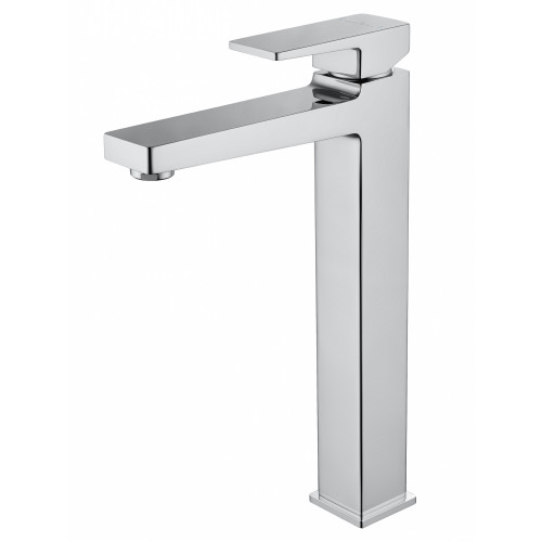 Смеситель для раковины высокий WONZON & WOGHAND CUBE 2.0, Хром (WW-88019068-CR)