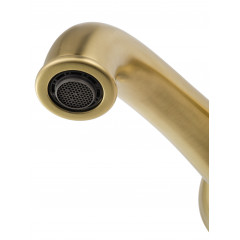 Смеситель для раковины встраиваемый WONZON & WOGHAND STEAM, Брашированное золото (WW-88869008- BG)