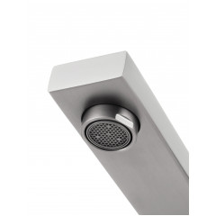 Смеситель для раковины встраиваемый WONZON & WOGHAND, Брашированный никель (WW-105-BS)