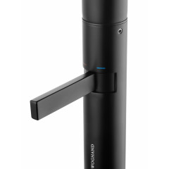 Смеситель для раковины высокий WONZON & WOGHAND, Черный матовый (WW-6068-MB)