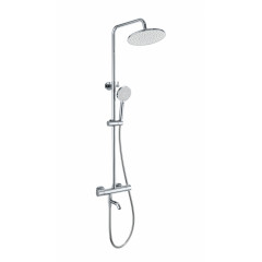 Душевая система с термостатом WONZON & WOGHAND INN 4, Хром (WW-B3047-A1-CR)
