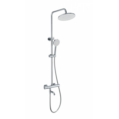 Душевая система с термостатом WONZON & WOGHAND INN 4, Хром (WW-B3047-A1-CR)