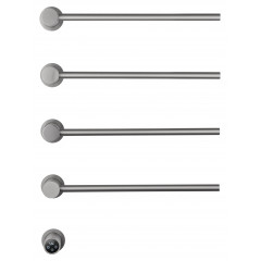 Полотенцесушитель электрический встраиваемый WONZON & WOGHAND HAMBURG, Брашированный никель (WW-AL314-BR)