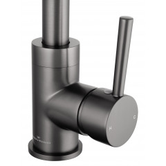 Смеситель для кухни WONZON & WOGHAND, Темный графит (WW-A21102-BGG)