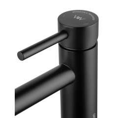 Смеситель для раковины WONZON & WOGHAND, Черный матовый (WW-H9089-MB)