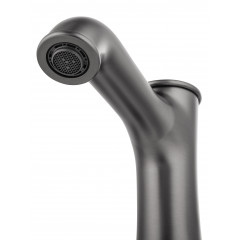 Смеситель для раковины на 3 отверстия WONZON & WOGHAND STEAM, Темный графит (WW-88159008-BGM)