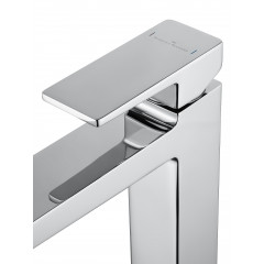 Смеситель для раковины высокий WONZON & WOGHAND CUBE 2.0, Хром (WW-88019068-CR)